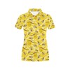 Bee With Honeycomb Print Design Women'S Polo Shirt - A Chic And Trendy Polo Shirt Design For Women Who Love Bees.