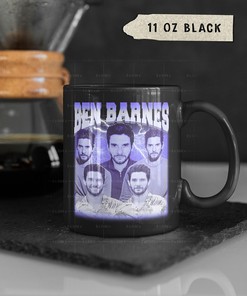 Ben Barnes TS7 Shdw Bne Movie Vintage 90's Coffee Mug | The Darkling Retro Mug | Must-Have Tea Mug for Fans
