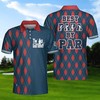 Best Golf Father By Par Personalized Polo Shirt - Unique And Cool Gift For Fathers With Polo Collar