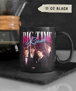 Big Time Rush Mug, BTR Rush Tour 2022 Coffee Mug, Forever Tour Cup, Rush Water Mug, Movie Mug Ideas