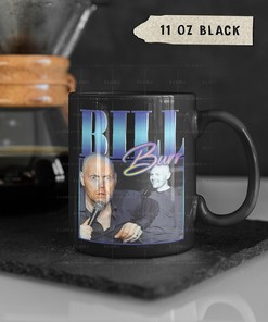 Bill Burr Revolution Coffee Mug, Retro 90s Bill Burr Parody Mug, Bill Burr Homage Cup, Fan Mug, Black Mug