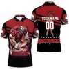 Black Betty Boop 3D All Over Print Polo Shirt- Tampa Bay Buccaneers Fan Gift