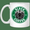 Black Coffee Valentine's Day Mug for Her or Him