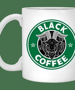 Black Coffee Valentine's Day Mug for Her or Him