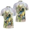 Black Mage And Chocobo 3D Printed Polo Shirt - Perfect Gift For Final Fantasy Lovers