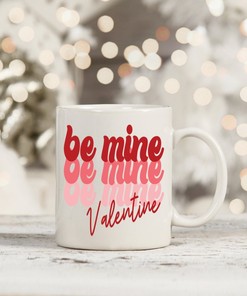 Boho Be Mine Mug - Valentine's Day Gift - Ceramic Mug Set