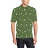 Bold And Trendy: Baseball Pattern Print Design 02 Men'S Polo Shirt With Personalized Print
