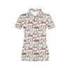 Bold Shiba Inu Print Design Women'S Polo Shirt - Perfect For Sports And Activities