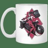 Bombs Away Mug - Funny Gift Idea for Valentine's Day with Double Mug Set