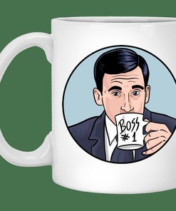 Boss Number 1 Valentine's Day Mug Set