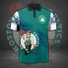 Boston Celtics 3D Basketball Polo Shirt - Ideal Gift