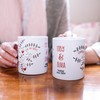 Botanical Valentine Mug - Personalised Valentine Mug - Our Love Mug - Valentines Day Mugs Set