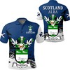 Bradbury Scottish Family Crest Golf Polo Shirt - Ideal For Fans Of The Clan