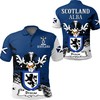 Brocas Or Brokkas Scottish Family Crest Golf Polo Shirt - Ideal For Fans Of The Clan