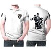 Brooklyn Nets Mascot Logo White Polo Shirt - Ideal For Fans Of The Nba Team