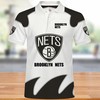 Brooklyn Nets Polo Shirt With 3D Design - Summer Gift For Fans With All Over Print