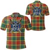 Buchanan Old Sett Tartan Polo Shirt - Unique Scottish Golfing Style