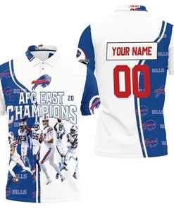 Buffalo Bills Afc East 2020 Champions All-Over Print Polo Shirt