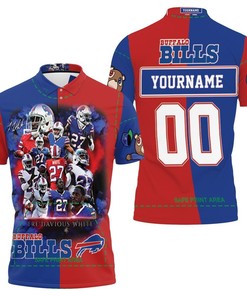 Buffalo Bills Afc East Division Champions Legends All-Over Print Polo Collar Shirt