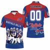 Buffalo Bills Afc East Division Champs All-Over Print Polo Collar Shirt