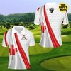 Canada Golf Polo Shirt - Perfect Gift For Fans #31 With All Over Print And 3D T-Shirt Birthday Design