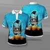 Carolina Panthers Halloween Polo Shirt - Perfect Gift For Fans