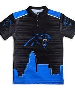 Carolina Panthers Thematic All-Over Print Polo Shirt - Ideal Gift For Fans