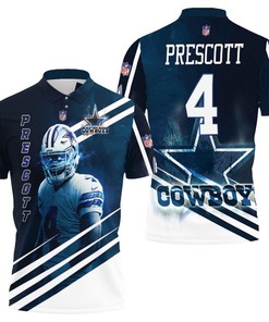 Celebrate Dak Prescott With 4 Dallas Cowboys 3D Polo Shirt For Fans