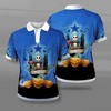 Celebrate Halloween With Dallas Cowboys Spooky 3D All Over Print Polo Shirt