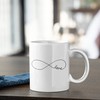Celebrate Infinity Love With This Cute Valentine Mug: A Great Valentines Day Gift For Her Or Him