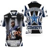 Celebrate Nfc East Division Champions 2021 With Amari Cooper 19 Dallas Cowboys 3D Polo Shirt