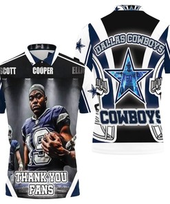 Celebrate Nfc East Division Champions 2021 With Amari Cooper 19 Dallas Cowboys 3D Polo Shirt