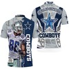 Celebrate Nfc East Division Champions 2021 With Ceedee Lamb 88 Dallas Cowboys 3D Polo Shirt