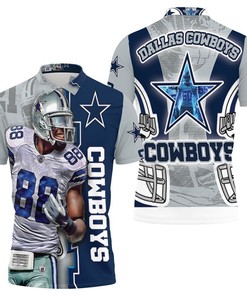 Celebrate Nfc East Division Champions 2021 With Ceedee Lamb 88 Dallas Cowboys 3D Polo Shirt