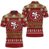 Celebrate Ugly Christmas In Style With 3D San Francisco 49Ers Polo Shirt - Perfect Gift For Fans