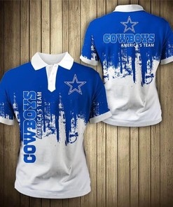 Celebrate Your Love For Dallas Cowboys With Personalized 3D Polo Shirt For Fans