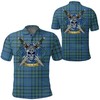 Celtic Scottish Warrior Fan Gift - Matheson Hunting Ancient Tartan 3D Polo Shirt