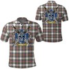 Celtic Scottish Warrior Polo Shirt - Stewart Dress Ancient Tartan - Great Gift For Fans