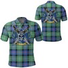 Celtic Scottish Warrior Polo Shirt - Sutherland Old Ancient Tartan - Best Gift For Fans Of Scottish Heritage