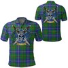 Celtic Scottish Warrior Polo Shirt - Turnbull Hunting Tartan - Great Gift For Fans Of Scottish Heritage