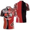 Check Out Ohio State Buckeyes And Cleveland Browns Saturday-Sunday 3D Polo Shirt For Fans