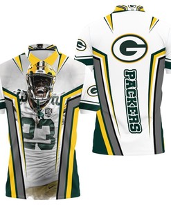 Cheer On The Champions With Kamal Martin 54 Nfc North Champions Super Bowl 2021 Personalized Polo Shirt