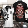 Chef Proud Skull Unisex Polo Shirt - Perfect Gift For Fans