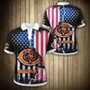 Chicago Bears Casual 3D Polo Shirt - Perfect Gift For Fans