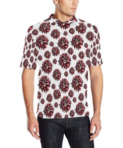 Chicago Bears Cheerleader Pattern Polo Shirt - Ideal Gift For Fans