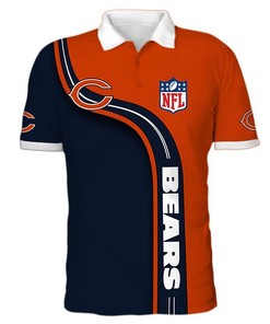 Chicago Bears Polo Shirt - Embrace The Monsters Of The Midway