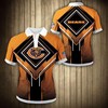 Chicago Bulls 3D Logo Polo Shirt - Perfect Gift For Fans