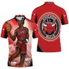 Chicago Bulls Art Polo Shirt - Michael Jordan Fan Gift
