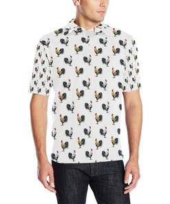 Chihuahua Pattern Print Design 02 3D Polo Shirt For Men - Ideal Gift For Dog Lovers