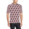 Chihuahua Purple Floral Print Design Polo Shirt - Perfect Gift For Dog Lovers